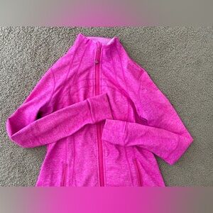 Lululemon pink jacket size 12 EUC
